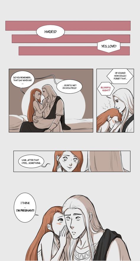 Read Hades & Persephone Shorts :: 11. When I see you (Part 2) | Tapas Comics Persephone And Hades Fanart, Hades X Persephone Fanart, Hades And Persephone Fanart, Hades And Persephone Comic, Hades And Persephone Story, Hades Wife, Hades And Persephone Art, Persephone And Hades Art, Hades Und Persephone