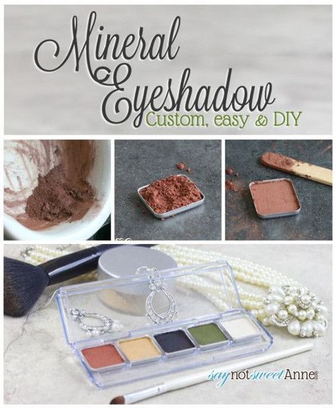 Diy Mineral Makeup, Diy Eyeshadow, Coffee Facial, Makeup Recipes, Homemade Makeup, Glowing Radiant Skin, Diy Kosmetik, Homemade Lotion, Luscious Hair