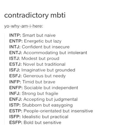 Contradictory MBTI, but pretty accurate, especially when I think of the other types I know. Infj Istj, Intj Infj, Mbti Enfp, Infj Intj, Intp Entp, Briggs Personality Test, Enfp Personality, Infj Type, Types Of Content