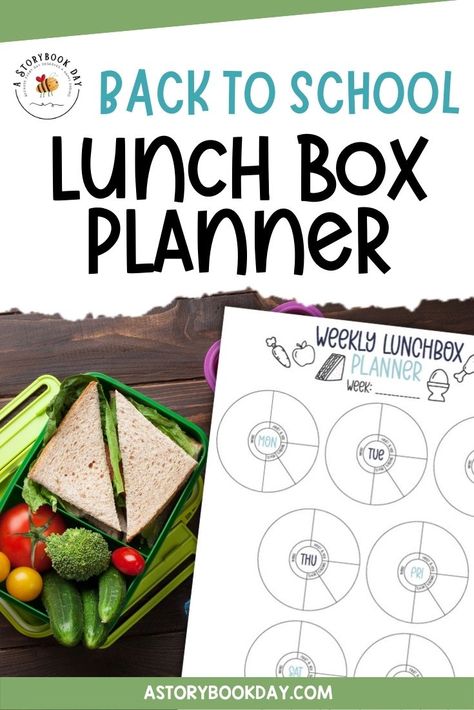 A Free Printable Lunch Box Planner + Ideas for What to Pack Lunch Box Planner, Lunchbox Planner, Easy Packed Lunch, Watermelon Snack, Mac And Cheese Pizza, Planner For Kids, Lunch Box Idea, Avocado Baby, Printable School