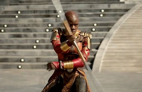 Richonne — purpledblues: The Dora Milaje are women who... Dora Milaje, Danai Gurira, My Character, Marvel Girls, The Throne, Tom Hiddleston, Armed Forces, Black Panther, Samurai Gear