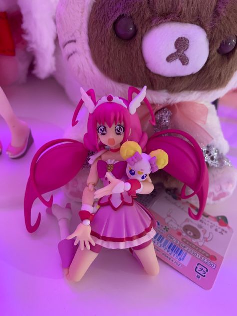 Glitter Force Figures, Glitter Force Toys, Smile Precure, Anime Stars, Pokemon Plush, Glitter Force, Anime Figurines, Pink Girly Things, Anime Dolls