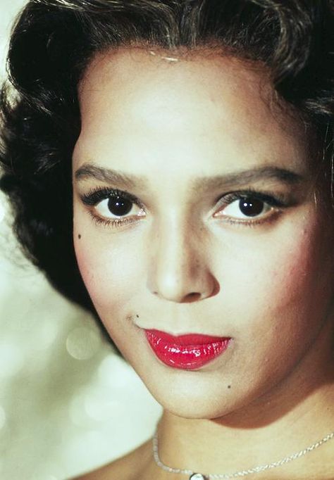 Dorothy Dandridge: Old Black Hollywood Erroll Flynn, 1950 Makeup, Dark Academia Aesthetic Fashion Women, Dark Academia Aesthetic Fashion, 1950s Makeup, 50s Makeup, Idda Van Munster, Real Techniques Brushes, Dorothy Dandridge