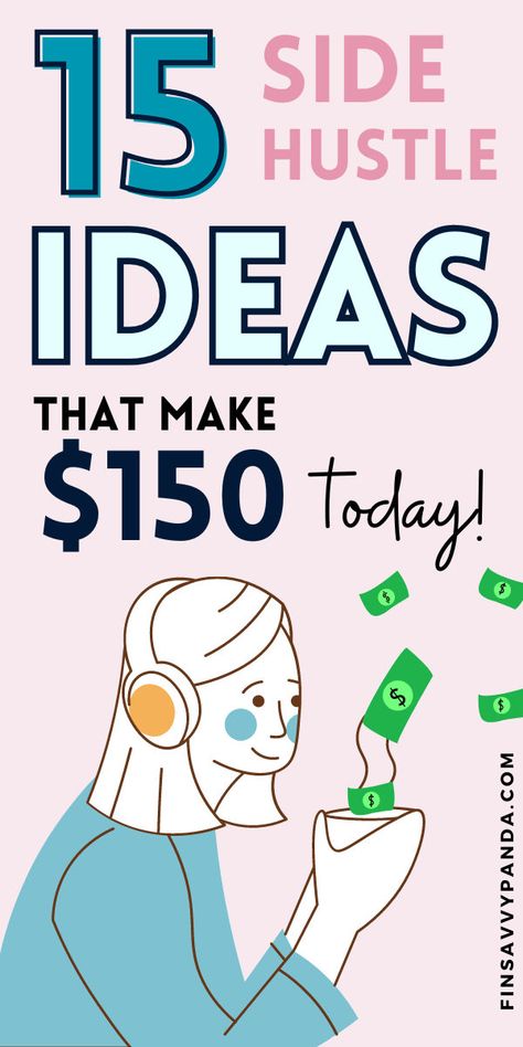 Kickstart your earnings with these easy and legit ways to make $150 a day. Perfect for those seeking side hustles at home, these online jobs offer simple methods to make money online and earn extra cash. Whether you’re looking to supplement your income or start fresh, these options are designed to fit your lifestyle and goals. Side Hustle Ideas At Home, Earn Money Fast, Make Quick Money, Side Hustle Ideas, Money Making Jobs, Online Side Hustle, Quick Money, Earn More Money, Earn Extra Money