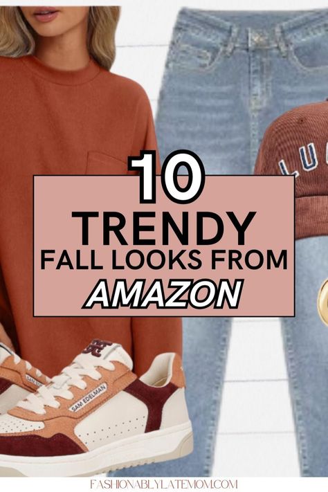 Need inspiration for a casual outfit this fall? This post covers the best Women's Autumn Outfit picks from Amazon Fashion, offering a mix of trendy and timeless Women's Fashion pieces. Whether you're dressing up for a weekend getaway or a day at the pumpkin patch, these outfit ideas will keep you looking stylish all season long. Fall Outfits For Women In 30s, Amazon Fall Outfits 2024, Fall Festival Outfit Casual, Outfit Ideas From Amazon, Fall Casual Outfits, Autumn Outfit Ideas, Casual Mom Style, Fall Trends Outfits, Fall Attire