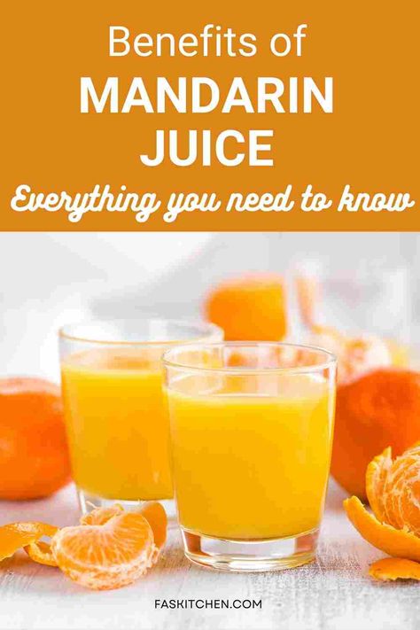 A Pinterest pin featuring a refreshing glass of mandarin juice and informative text. Explore the nutritional benefits, versatile uses, and expert tips on buying and storing mandarin juice. Perfect for those seeking a boost of wellness and citrus goodness! 🍊🥤 #MandarinJuice #CitrusBenefits #HealthyLiving Mandarin Juice Recipes, Mandarin Orange Smoothie Recipe, Mandarin Cocktail Drink Recipes, Tangerine Benefits Health, Mandarin Smoothie, Mandarin Orange Smoothie, Mandarin Orange Benefits, Benefits Of Mandarin Oranges, Orange Juice Benefits