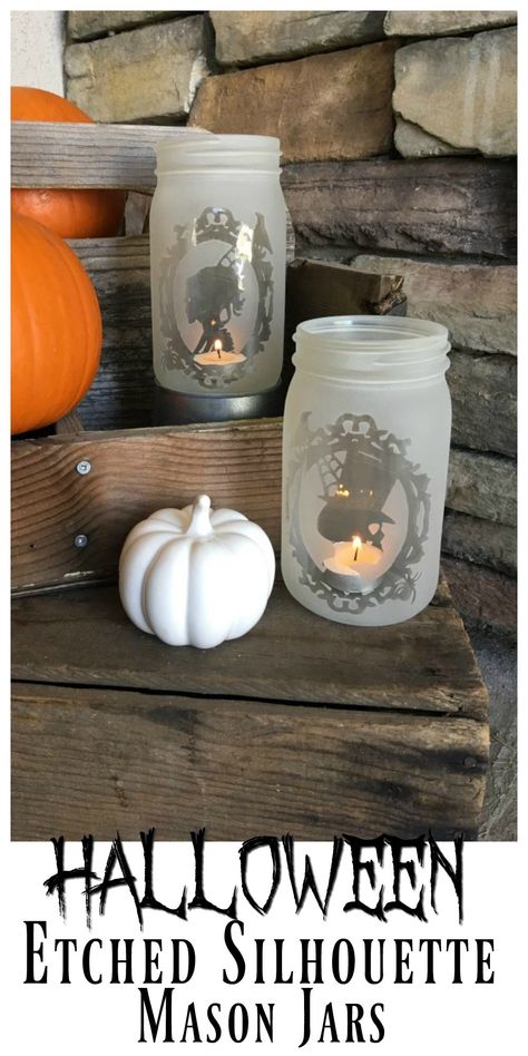 Etched Halloween Glasses, Halloween Etched Glass Ideas, Skeleton Bride And Groom, Skeleton Bride, Halloween Glasses, Bride And Groom Silhouette, Easy Halloween Crafts, Halloween Silhouettes, Handy Dandy