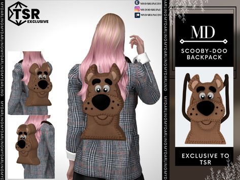 Sims 4 Scooby Doo Cc, Zombie Christmas, Recycled Bracelets, Toddler Bag, The Sims 4 Download, Sims 4 Downloads, Sims 1, Dog Bag, Cc Sims