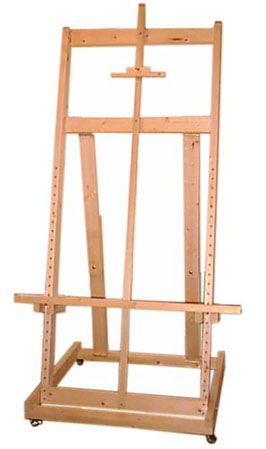 Complete novice woodworking plans for building a fully-functional studio easel for less than $100 in materials using tools you’ll find in your basement or your friend’s garage. This easel is suitable for securing huge canvases and extendible to any size. Artist Easel Plans, Easel Diy, Studio Easel, Diy Easel, Gifts For Artists, Painting Easel, Artist Easel, 100 Dollars, Wooden Easel