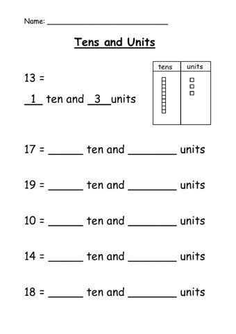 This teaching guide provides a step-by-step approach to teaching tens and units partitioning. It includes activities, games, and resources to help students understand the concept of place value and develop their math Tens And Units Worksheet, Tens And Units, Free Preschool Worksheets, Activities Games, Free Preschool, Place Value, Place Values, Home Education, Preschool Worksheets