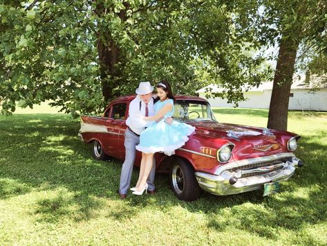 1950s vintage photoshoot  Couples/ engagement Retro Photoshoot, Vintage Couple, Prom 2023, Vintage Photoshoot, Vintage Couples, Couple Photoshoot, Vintage Photo, Engagement Shoot, 1950s Vintage