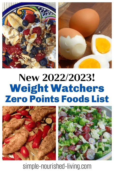 New for 2022/2023 Updated Weight Watchers Zero Points Foods List for Latest Program launched 11/14/2022 Fruits, Non-Starchy Vegetables, Lean Chicken, Fish, Eggs, Tofu, Beans, Lentils, Peas, Tofu, Fat Free Cottage Cheese, Non Fat Plain Yogurt, Corn, Popcorn!!! 5 Point Ww Meals, Ww Core Plan Food List 2023, Ww Core Plan Food List, Ww Food List With Points, Weight Watchers Points List 2023, Ww Zero Point Meals, Ww 2023 Recipes, Ww Zero Point Foods, Ww Recipes With Points 2023