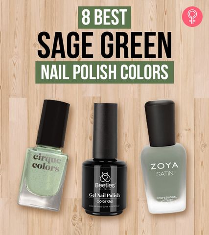 8 Best Sage Green Nail Polish Colors Of 2021 Sage Green Nail Color, Sage Green Gel Manicure, Sage Nail Polish, Green Nail Polish Colors, Sage Green Nail Polish, Pastel Green Nail Polish, Sage Green Nail, Moss Green Nail Polish, Popular Nail Designs