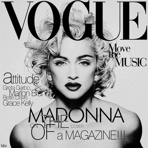 Celeb Photoshoot, Vogue Fashion Photography, Madonna Vogue, Vogue Magazine Covers, Greta Garbo, Fashion Magazine Cover, Music Artwork, Vogue Covers, Marlon Brando