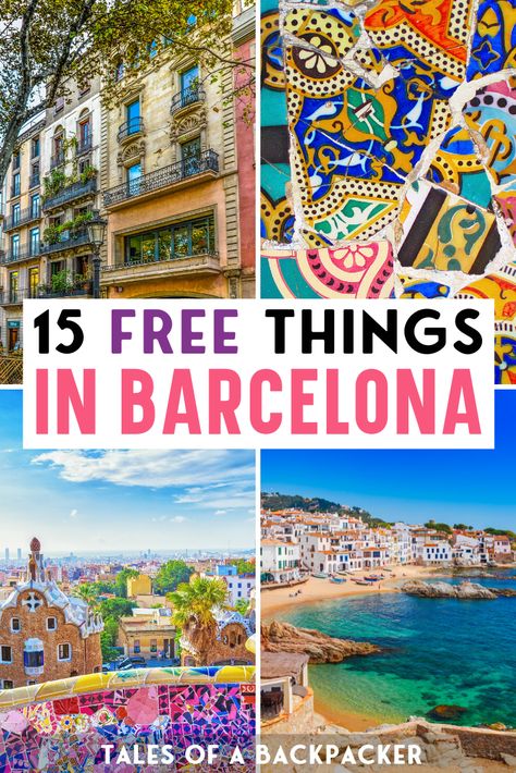 Barcelona On A Budget, Barcelona Spain Aesthetic, Beaches Aesthetic, Barcelona Sights, Barcelona Bucket List, Drawing Travel, Barcelona Itinerary, Barcelona Travel Guide, Things To Do In Barcelona