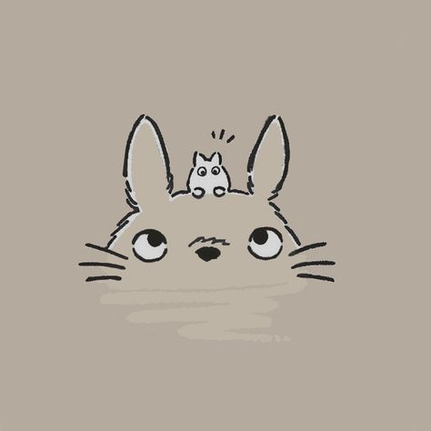 Totoro Widgetsmith, Studio Ghibli Sketch Easy, Beige Studio Ghibli, Studio Ghibli Apple Watch Wallpaper, Studio Ghibli Watch Face, Studio Ghibli Simple Art, Totoro Art Draw, Totoro App Icons, Studio Ghibli Theme