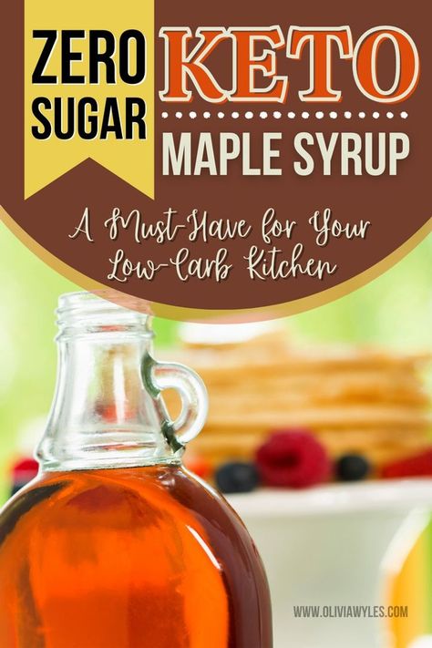 I have a fantastic recipe for a no-sugar, easy sugar-free, and quick zero-sugar maple syrup that you can make at home. This homemade keto maple syrup recipe is perfect for those following a low-carb or ketogenic diet. Say goodbye to refined sugars and embrace this low-carb, keto-friendly maple syrup alternative that will elevate your pancakes, waffles, and desserts to a whole new level of deliciousness. Read the article on how to make sugar-free maple syrup. Keto Breakfasts Keto Syrup Recipe, Syrup Alternative, Keto Maple Syrup, Maple Syrup Recipe, Sugar Free Pancake Syrup, Homemade Maple Syrup, Maple Syrup Recipes, Keto Breakfasts, Beef Gelatin