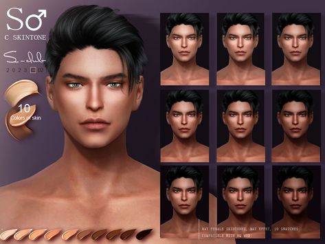 The Sims Resource - Sunny male skintones 0623 by S-Club Sims 4 Cc Guy Skin Overlay, Ts4 Cc Male Skin Overlay, Ts4 Male Skin Details, Sims4cc Male Skin, Sims Cc Skin Details Men, Sims4 Cc Men Skin, Sims 4 Cc Face Details Realistic Male, Male Cc Sims 4 Skin Details, Sims 4 Cc Mens Skin Overlay Maxis Match