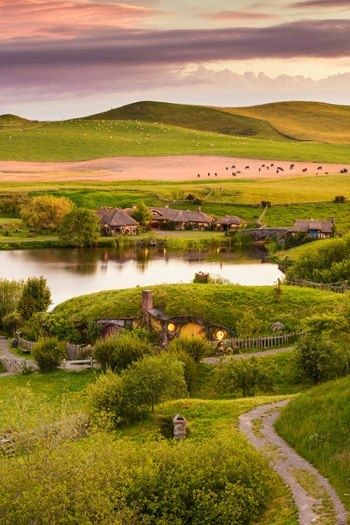 The Shire :):):):):) <3 Bay Of Islands, Into The West, Hobbit House, Rotorua, The Shire, New Zealand Travel, Middle Earth, Tolkien, Lord Of The Rings