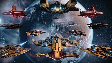 Tau Fleet Battlefleet Gothic Armada, Tau Warhammer, Battlefleet Gothic, Tau Empire, Rogue Traders, Game Workshop, Warhammer 40k Art, Multimedia Artist, Warhammer Art