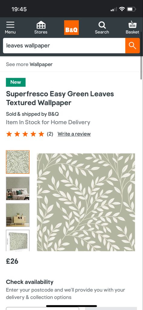 Q Wallpaper, B&q Wallpaper, Leaf Texture, More Wallpaper, Leaf Wallpaper, Updated Kitchen, Green Wallpaper, Textured Wallpaper, Green Leaves