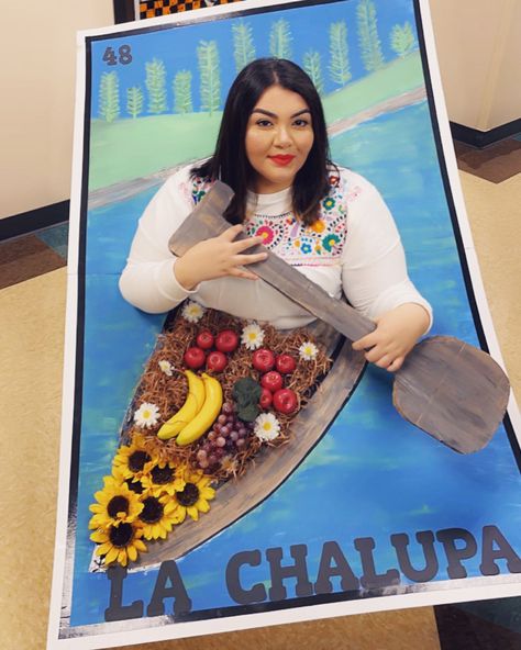 Loteria Costumes Ideas Diy, Loteria Costumes Ideas, Loteria Costume, Loteria Party, Spirit Week Outfits, Spanish Heritage, Best Costume, Food Costumes, Mexican Party Theme