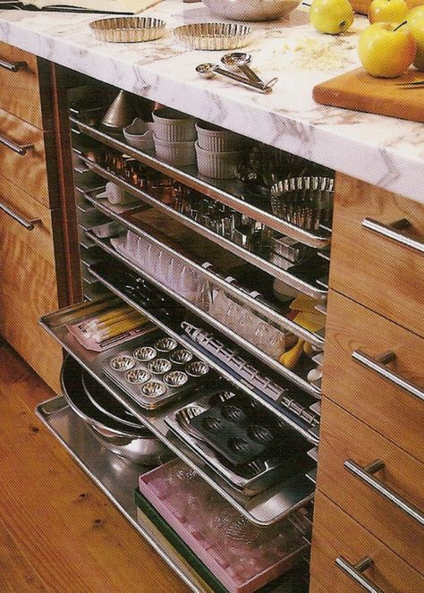 Kitchen Appliance Station, Home Professional Kitchen, Kitchen Optimization, Hidden Kitchen Ideas, Home Bakery Business, Kitchen Organisation, Big Kitchen, Diy Kitchen Storage, Prep Kitchen