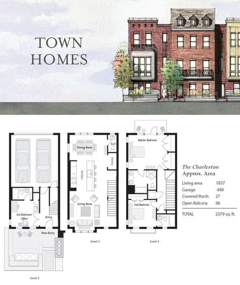 Town House Layout Floor Plans, Town House Floorplan, English Townhouse Floor Plan, Brownstone Blueprints, Vintage Townhouse Floorplan, Town House Plans, San Myshuno, Sims 4 House Plans, Sims 4 House Building