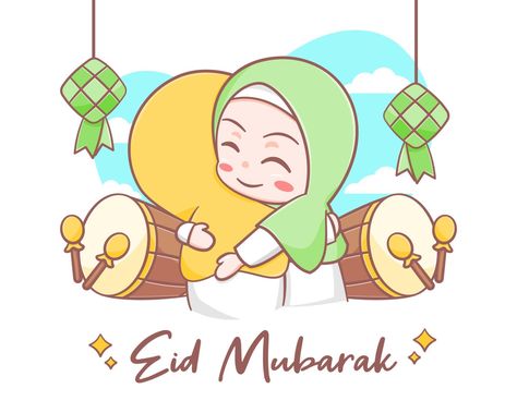 Eid Card Template, Eid Mubarak Animation, Eid Design, Hug Cartoon, Eid Mubarak Stickers, Eid Mubarak Greeting, Eid Mubarak Vector, Eid Pics, Eid Mubarak Images