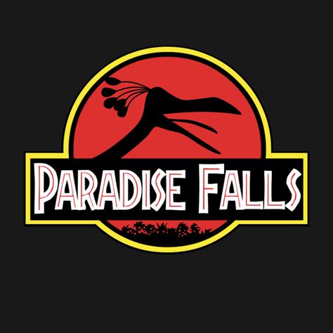 Fall Tote Bag, Paradise Falls, Hoodies Stickers, Pop Culture Tshirts, Vs The World, My Philosophy, Jurassic Park World, Propaganda Posters, Disney Diy