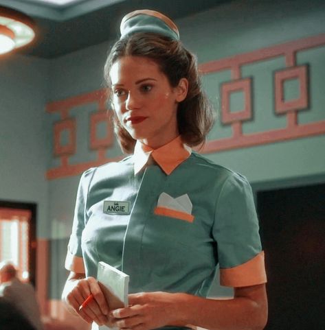 angie martinelli icon agent carter marvel pls credit @sithsmcu on twitter if you use Angie Martinelli, Waitress Outfit, Scarlet Witch Marvel, American Diner, Marvel Photo, Peggy Carter, Insta Icon, Agent Carter, Nick Fury