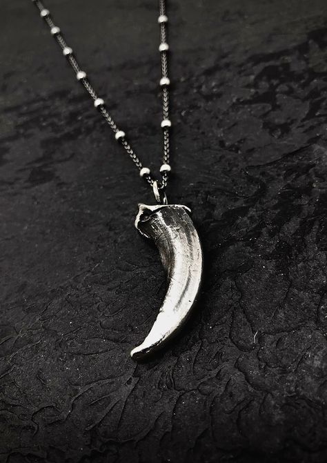 Wolf Accessories, Viking Mythology, Nordic Mythology, Claw Necklace, Silver Wolf, Old Norse, The Wolf, Natural Forms, Dream Jewelry