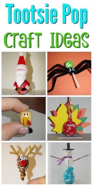 Tootsie Pops, Tootsie Roll Pops, Daycare Gifts, Tootsie Pop, Tootsie Roll, Thanksgiving Crafts For Kids, Candy Crafts, Kids Candy, Christmas Crafts For Gifts