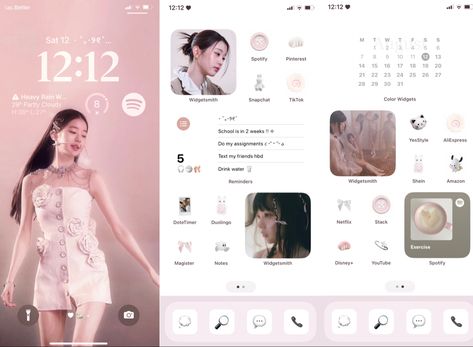 Wonyoung Ios Layout, Wonyoung Ipad Wallpaper, Pink Wonyoung Wallpaper, Wonyoung Desktop Wallpaper, Wonyoung Homescreen, Preppy Artwork, Wonyoung Wallpaper, Cute Backgrounds For Iphone, Phone Layouts