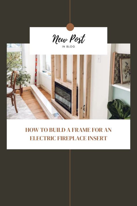 Electric Fireplace Frame, Frame For Electric Fireplace, Building A Frame, Realistic Electric Fireplace, Two Story Fireplace, Media Electric Fireplace, Fireplace Box, Corner Electric Fireplace, Fireplace Frame