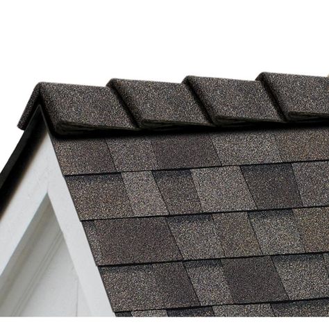 Black Shingles, Owens Corning Shingles, Ridge Roof, Ridge Cap, Shingle Colors, Blue Roof, Asphalt Roof Shingles, Brand Consistency, Building Roof