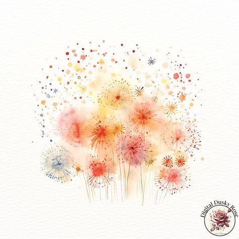 Watercolor Colorful Fireworks Clipart: City and Nature Scene for Joyful Celebrations and Festive Moments https://digitalduskyrose.etsy.com/listing/1806628481 Capture the magic of celebration with our Watercolor Colorful Fireworks Clipart! This vibrant collection features beautiful fireworks bursting over cityscapes and nature scenes, perfect for creating festive invitations, scrapbooking layouts, party decor, and other joyful moments. Whether you're designing for New Year's Eve, 4th of July,... Fireworks Watercolor, Fireworks Clipart, City And Nature, Beautiful Fireworks, Colorful Fireworks, Nature Scenes, Scrapbooking Layouts, New Year's, New Years Eve