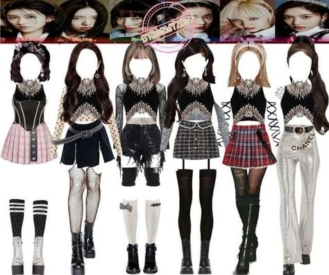 𝕜𝕗𝕒𝕤𝕙𝕚𝕠𝕟 on Instagram: “[IVE] LOVE DIVE + ROYAL PERFORMANCE INSPIRED OUTFIT SET 👑 . . #ive #kpop #kpopgirls #kpopoutfits #outfits #outfitinspiration #blackpink…” After Like Ive Outfit Inspired, Ive After Like Outfit, Club Inspired Outfits, Ive Baddie Stage Outfits, Dive Club, Ive 7th Member Outfits Love Dive, Kpop Stage Outfits, Kpop Stage Outfits Ideas 5 Members Cute, Ive Love Dive