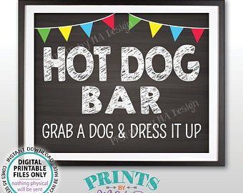 Graduation food bar | Etsy Hot Dog Party Food, Hot Dog Station, Hot Dog Bar Ideas, Hot Dog Sign, Hot Dog Bar Sign, Lsu Party, Dog Bar Sign, Stadium Food, Bar Chalkboard