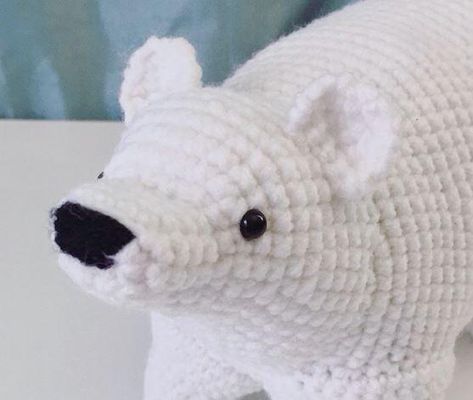 Polar Bear Amigurumi, Knitting Humor Funny, Furls Crochet, Bear Patterns Free, Single Crochet Decrease, Bear Amigurumi, Crochet Decrease, Fun Crochet Projects, Crochet Animal Patterns