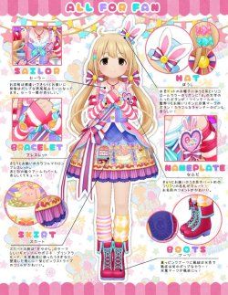 Anzu Futaba, Idolmaster Cinderella, Idolmaster Cinderella Girls, Goth Art, Cute Poster, Character Sheet, Cute Toys, Anime Figures, Magical Girl