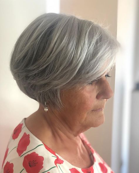 Cute Gray Pixie Bob for Older Ladies Short Older Woman Haircut, Short Curly Hair Haircuts For Women, Over 65 Short Hairstyles, Senior Bob Haircut, Ladies Bob Hairstyles, Old Lady Haircuts Short, Short Grey Hair Over 60 Bob Hairstyles, Over 70 Hairstyles Older Women Bob, Short Hair Styles For Women Over 65