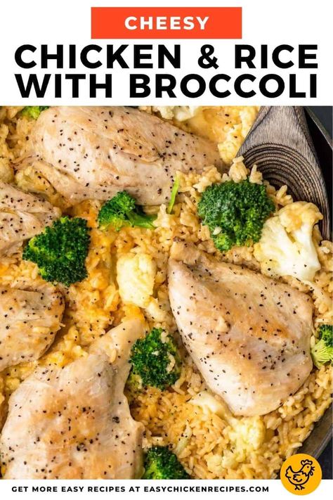 Chicken Breast And Rice, Panini Recipes Chicken, White Rice Recipes, Chicken And Rice Dishes, Chicken Rice Recipes, Easy Chicken And Rice, Seared Chicken Breast, Skillet Pan, Resep Salad