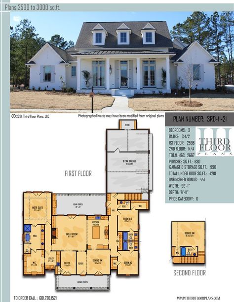 $800.00 House Plan 9 sets House Plans Three Bedroom, 3bed 3 Bath House Plans, 2700 Sq Ft House Plans Open Floor, 3 Bedroom 3.5 Bath House Plans, 3 Bedroom 4 Bathroom House Plan, Floor Plans With 2 Master Suites 1 Story, 2200 Sq Ft House Plans 4 Bedroom, House Plans Under 3000 Sq Ft, House Plans 3 Bedroom 3 Bathroom