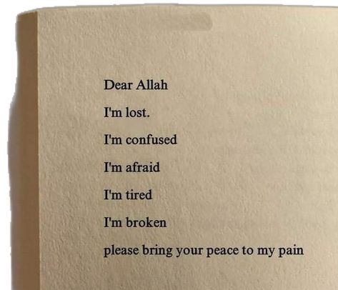 Dear Allah, Alhumdulillah Quotes, Desain Quilling, Short Islamic Quotes, Best Quran Quotes, Ayat Quran, Pray Quotes, Self Healing Quotes, Ayat Al-quran