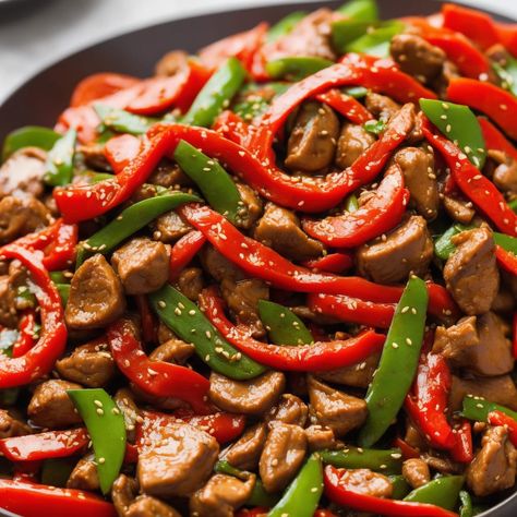 How To Make Liver & Red Pepper Stir-Fry Print Make easy yet tasty meals with our stir fry recipes! Toss in some meat or veggies as Cooking Techniques Basic, Healthy Fruit Desserts, Breakfast Cocktails, Tasty Meals, Fry Recipes, Alfredo Sauce Recipe, Food Substitutions, Bread Snacks, Alfredo Recipe