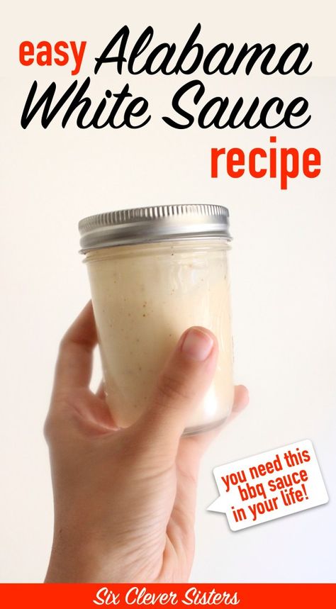 Best Alabama White Bbq Sauce, Copycat Newks Q Sauce, Alabama White Bbq Sauce Recipes, Alabama White Sauce Recipe, White Sauces, Alabama White Bbq Sauce, White Sauce Recipe, Alabama White Sauce, White Bbq Sauce