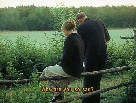 The Breeze In The Grass – Elemental Realisation in Tarkovsky’s Mirror (1975). | Celluloid Wicker Man Andrei Tarkovsky, Cinema Quotes, Movie Shots, Movie Lines, Film Quotes, Film Stills, Grunge Aesthetic, Film Movie, Movie Scenes