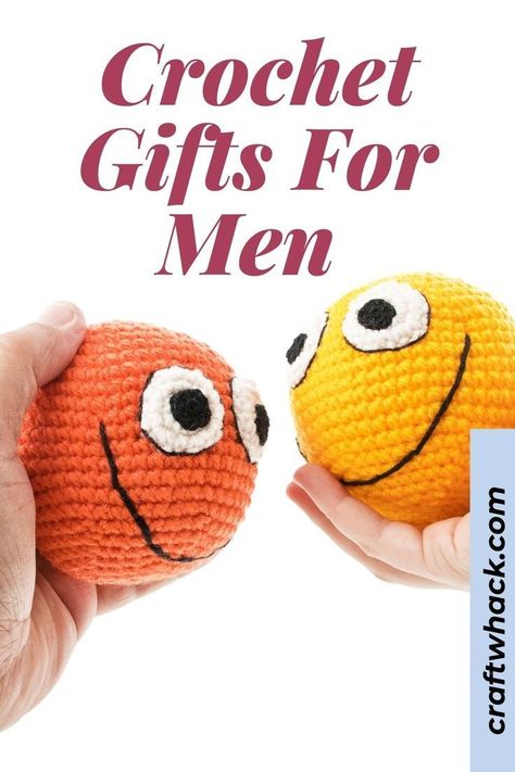 The terms crochet and men don’t usually appear in the same sentence, but Craft Whack has put together this awesome article on cool yarn crochet gifts for men. Surprise the man in your life with these super cute crochet gifts he’ll be sure to love. We show you how you can make Mario mushrooms if your man is a gamer and a Super Mario fan, and also how to crochet coffee cozy’s to keep his coffee warm on those wintery days. Read our full post here. #CrochetGiftsForMen #GiftsForMen Crochet Gifts For Men, Cute Crochet Gifts, Father's Day Games, Art Ideas For Teens, Super Cute Crochet, Printmaking Ideas, Crochet Game, Crochet Coffee Cozy, Crochet Coffee