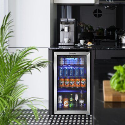 Black Mini Fridge, Office Refrigerator, Jacuzzi Room, Office Design Trends, Display Refrigerator, Elegant Home Office, Refrigerator Cooler, Bar Refrigerator, Candle Bar